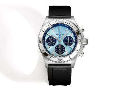 BREITLING 1884 Chronomat  Ice Blue Complications Dial ETA Movement Replica Watches